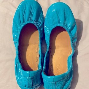 Tieks Blue Size 5